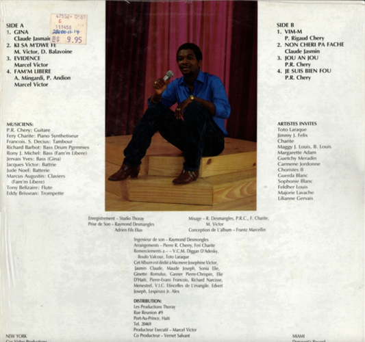 Marcel Victor - Fam'M Libere Vinm'm - Haitian Music - Album